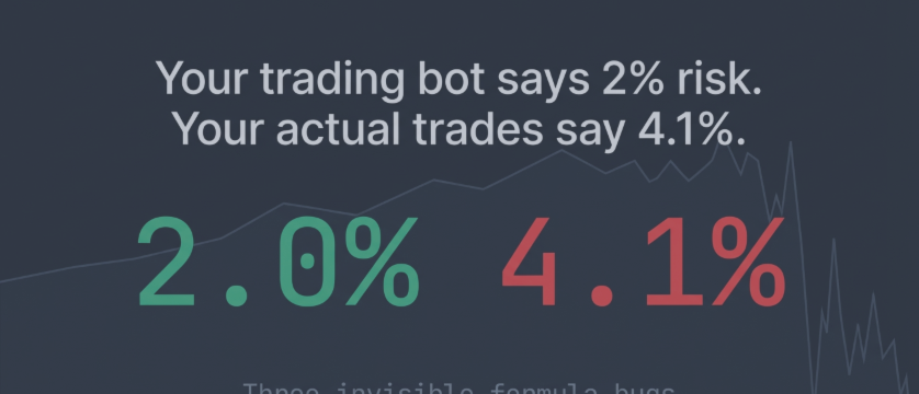 Three lot size bugs that survive every backtest