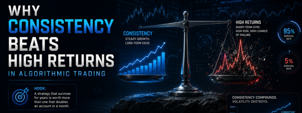 Why Consistency Beats High Returns in Algorithmic Trading