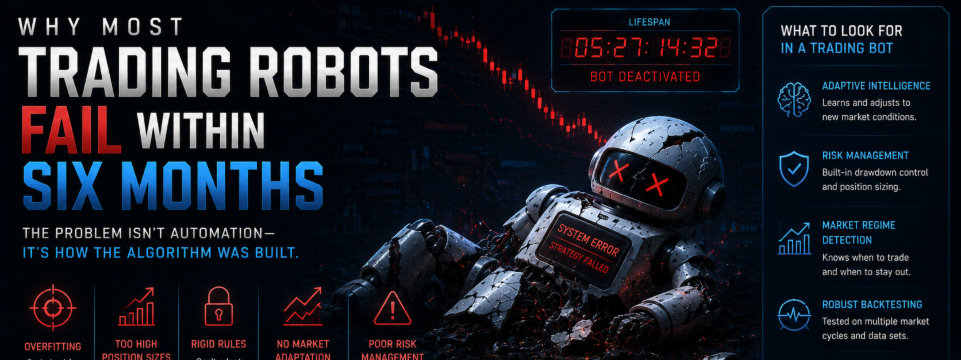 Why Most Trading Robots Fail Within Six Months