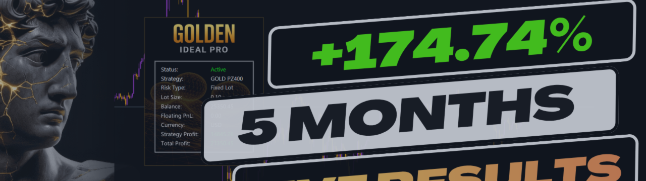 🔥 [+174.74%] 4 Months Results — 'Golden Ideal Pro' PZ400 Strategy Results