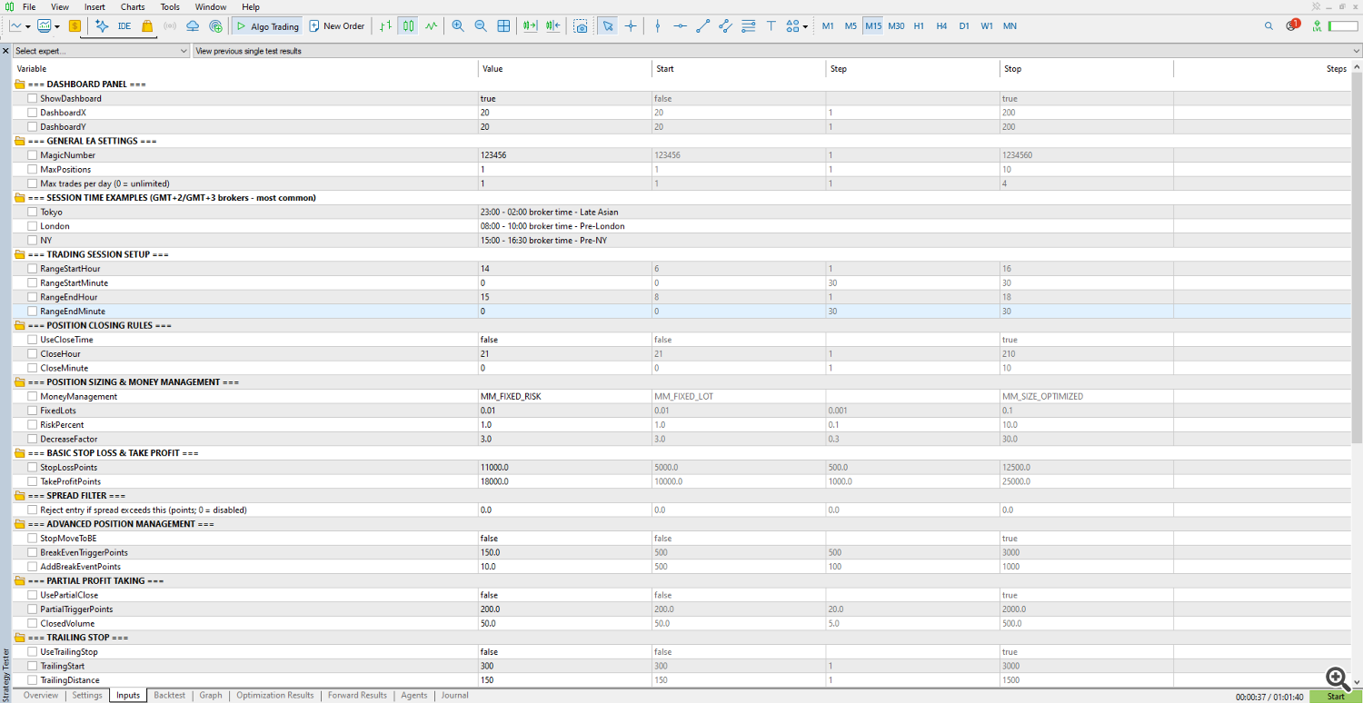 Range Brain Ai input set 1