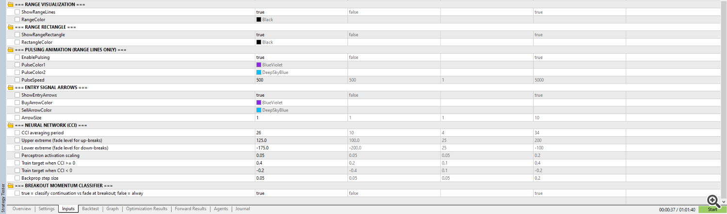 Range Brain Ai input set 2