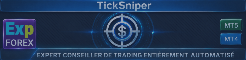 TickSniper — EA de scalping automatique avec optimisation automatique des paramètres