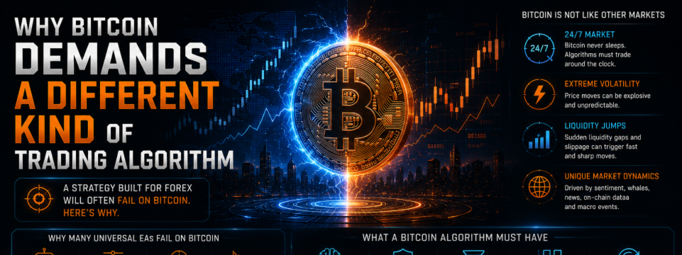 Why Bitcoin Demands a Different Kind of Trading Algorithm