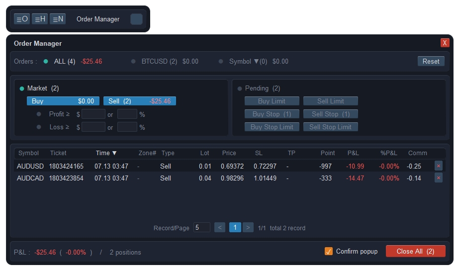 Apex Trading Console | Order Manager Apex Trading Console | Order Manager