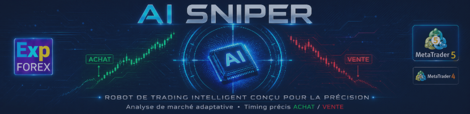 Exp – AI Sniper. Expert Advisor intelligent et automatique pour MetaTrader.