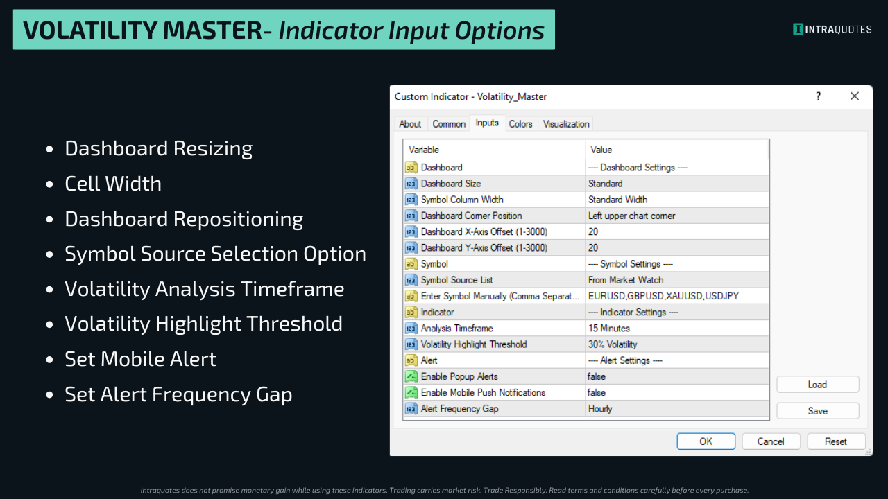 Volatility-master-input-section Volatility-master-input-section
