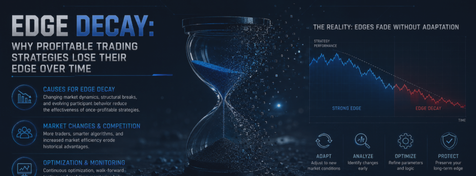 Edge Decay: Why Even a Genuinely Real Trading Edge Eventually Stops Working