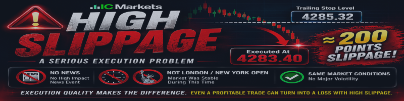 IC Markets Slippage – Another Real Example