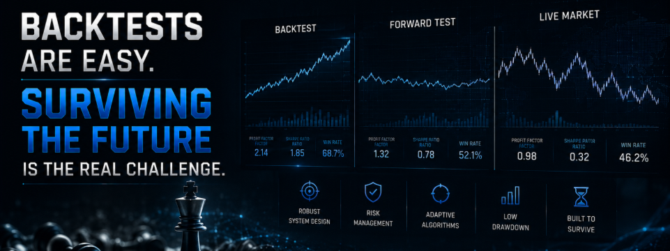 Backtests Are Easy. Surviving the Future Is the Real Challenge.