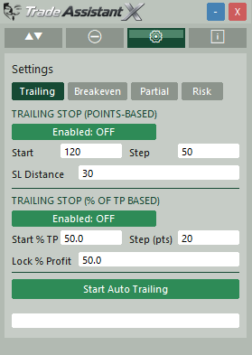 settings tab settings tab
