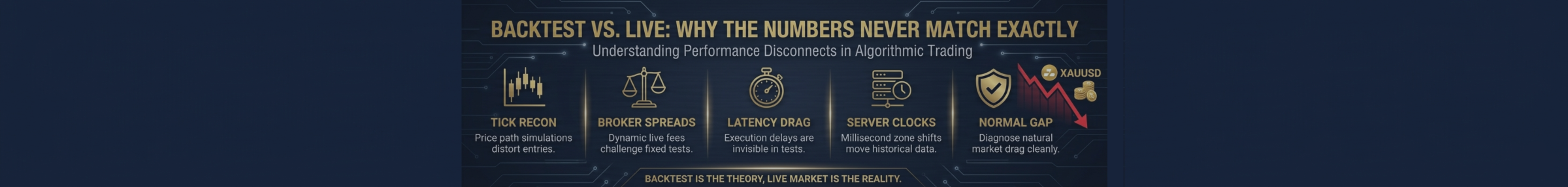 Backtest vs. Live: Why the Numbers Never Match Exactly