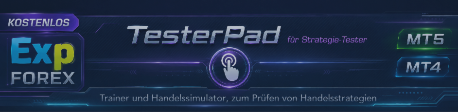 TESTERPAD ZUM TESTEN IHRER STRATEGIEN UND INDIKATOREN IM STRATEGIETESTER