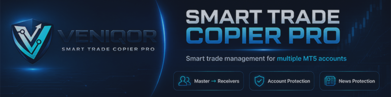 VENIQOR Smart Trade Copier PRO – More Than a Simple MT5 Trade Copier