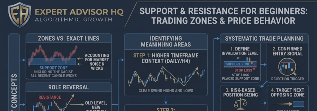 Support And Resistance For Beginners
