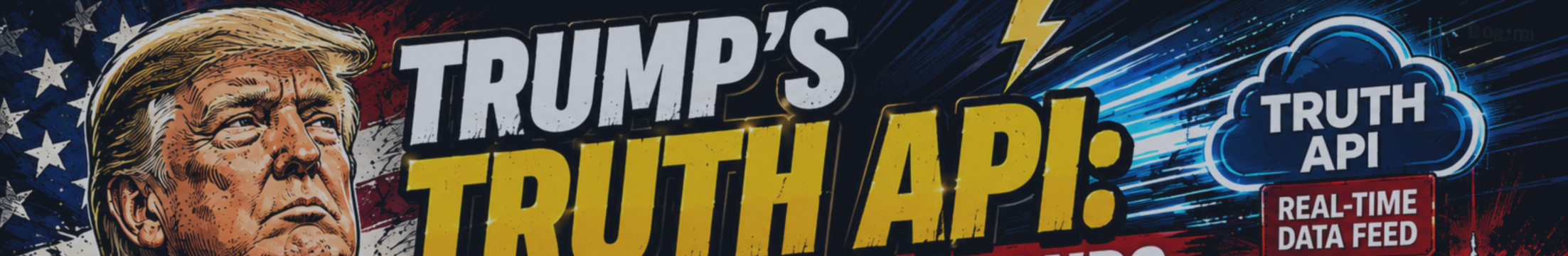 Trump’s Truth API:🥲When Information Speed Becomes a Financial Advantage
