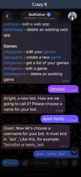Create the bot