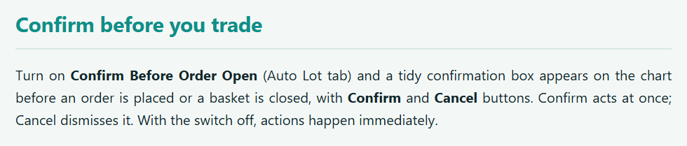Confirm