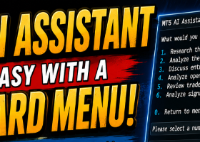 🤖 Make the MT5 AI Assistant Easy to Use with a Simple Menu 🤖 Make the MT5 AI Assistant Easy to Use with a Simple Menu