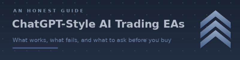 ChatGPT-Style AI Trading EAs: An Honest Guide to What Works, What Fails, and What to Ask Before You Buy