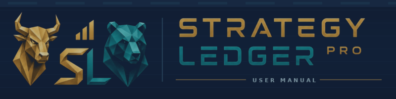 Strategy Ledger Pro – Complete User Manual