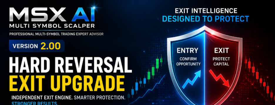 MSX AI Multi Symbol Scalper v2.00 — A New Approach to Hard Reversal Exit Management