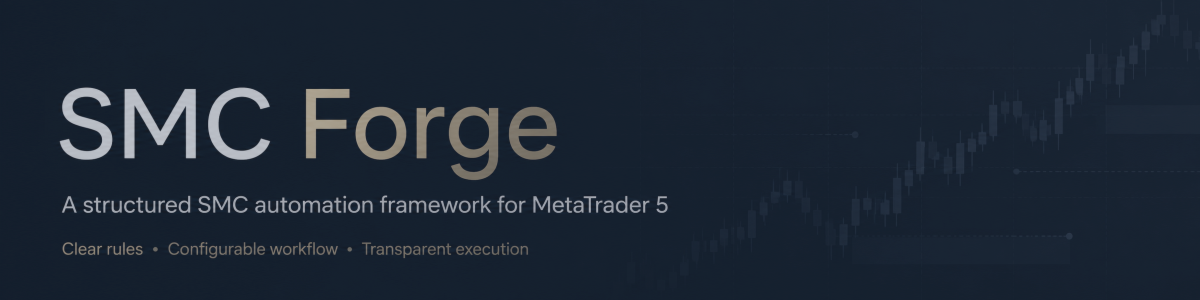SMC Forge — From Discretionary SMC to Clear, Repeatable Automation