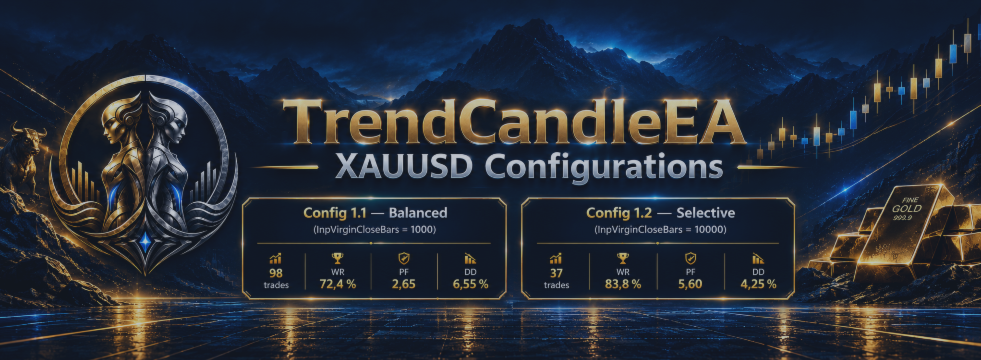 TrendCandleEA: A Multi-Filter Trend Continuation Expert Advisor for XAUUSD