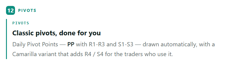 3 types of Pivots
