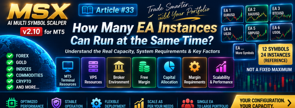 MSX AI Multi Symbol Scalper — How Many EA Instances Can Run at the Same Time?