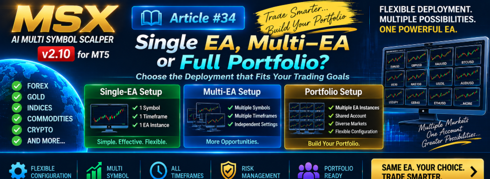 MSX AI Multi Symbol Scalper — Single EA, Multi-EA or Full Portfolio?