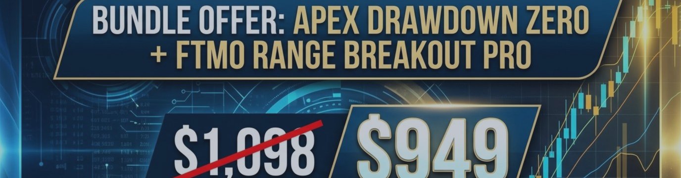 Two Disciplined MT5 Robots, One Price: Apex Drawdown Zero + FTMO Range Breakout Pro