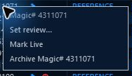 Castlist management menu for one Magic Number Castlist management menu for one Magic Number