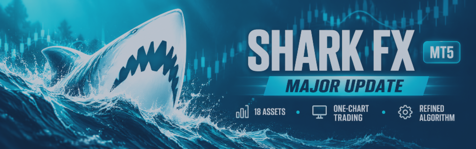 SHARK FX UNLEASHED 🦈 18 Assets, One Chart, a Sharper Strategy
