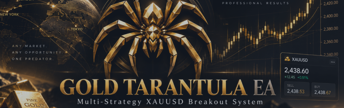 GOLD TARANTULA EA  A Multi-Strategy XAUUSD Breakout Framework for MetaTrader 5