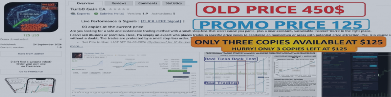 Unmissable Opportunity! Maximize your profits with Turb0 Gain EA at an exceptional discount