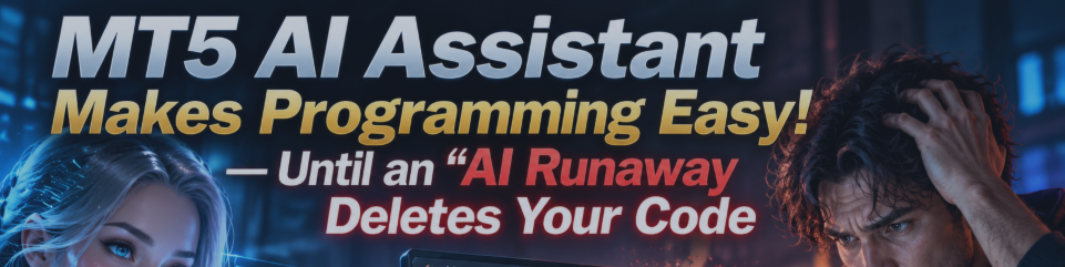MT5 AI Assistant Makes Programming Easy! — Until an “AI Runaway” Deletes Your Code