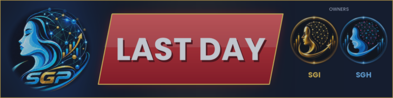 ⏰ LAST DAY: Special Discount on Smart Golden Portfolio for SGH and SGI Owners