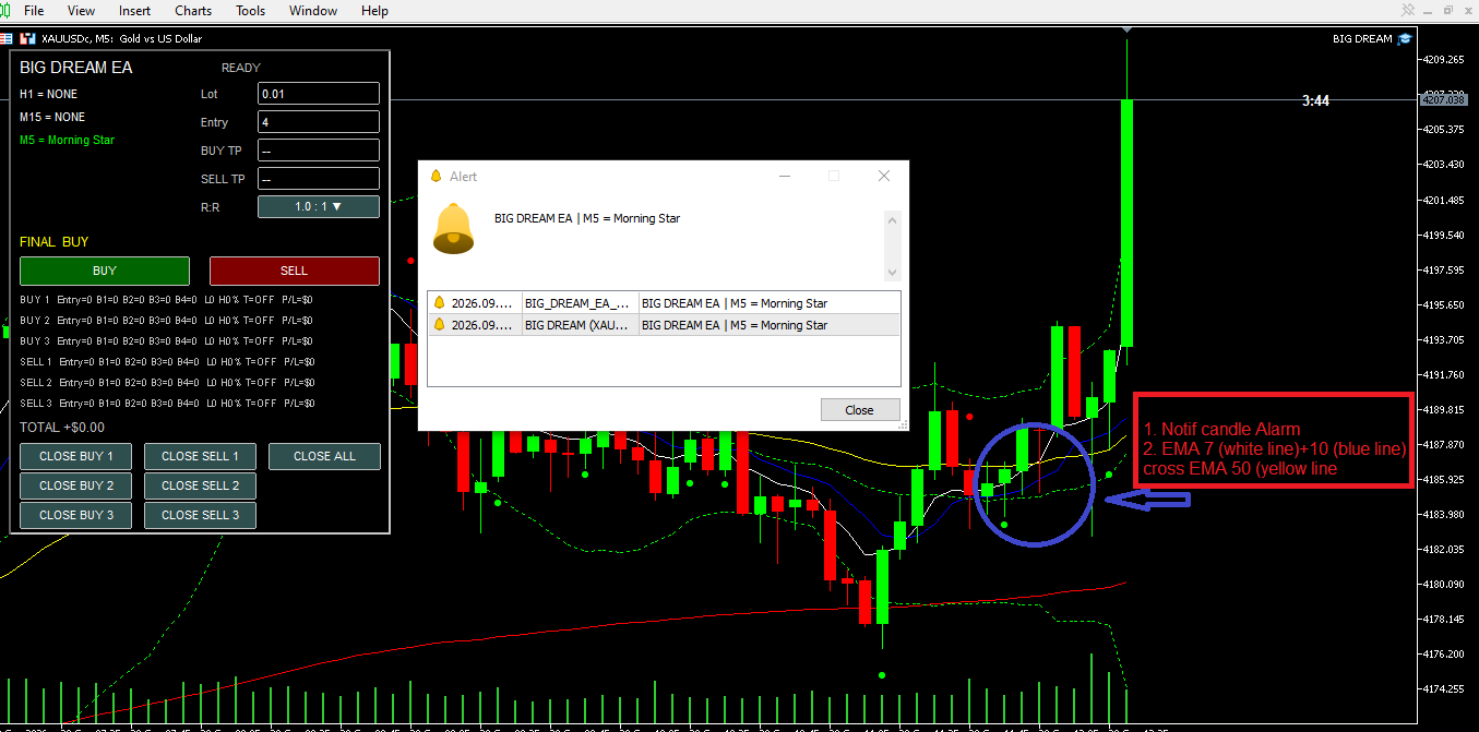 candle alam + EMA Cross candle alam + EMA Cross