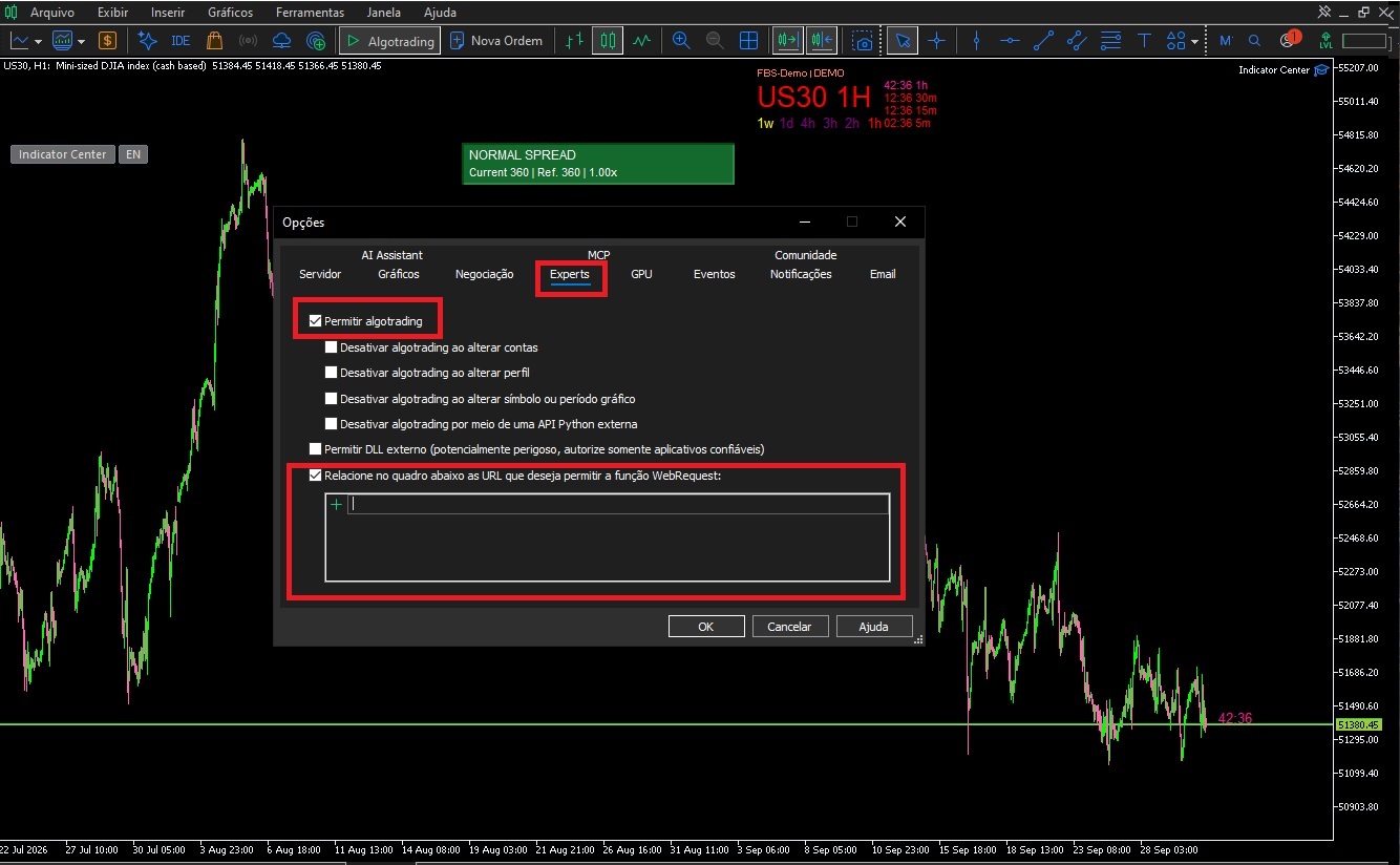 MetaTrader 5 - Expert Advisors and WebRequest