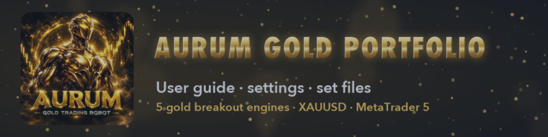 Aurum Gold Portfolio: инструкция, настройки и set-файлы (советник по золоту с пятью движками пробоя)