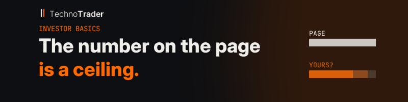 The number you'll never see: why every published return is a ceiling