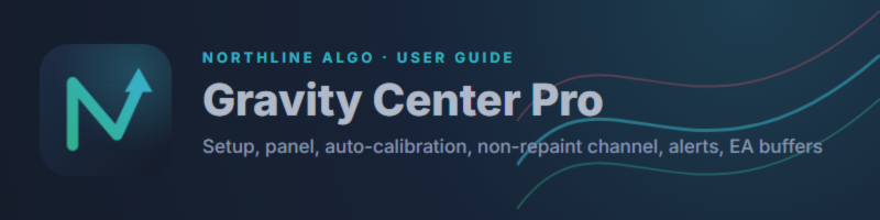 Gravity Center Pro – 사용자 가이드 (Belkhayate 무게중심 지표, MT5)