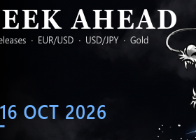 주간 경제지표 2026년 10월 13~16일: 주요 발표 후 EUR/USD, USD/JPY, 금의 통상 변동폭 주간 경제지표 2026년 10월 13~16일: 주요 발표 후 EUR/USD, USD/JPY, 금의 통상 변동폭