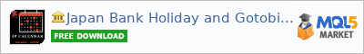 Download Japan Bank Holiday and Gotobi Library from MQL5 Market