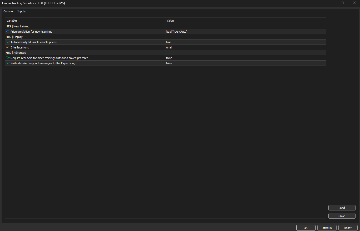 MT5 Inputs: Real Ticks (Auto) and M1 OHLC (Fast). MT5 Inputs: Real Ticks (Auto) and M1 OHLC (Fast).