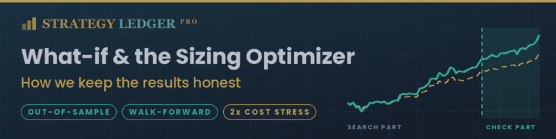 What-if and the Sizing Optimizer: how we keep the results honest