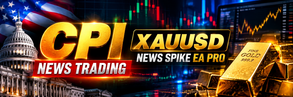 Trading XAUUSD During CPI News with News Spike EA Pro