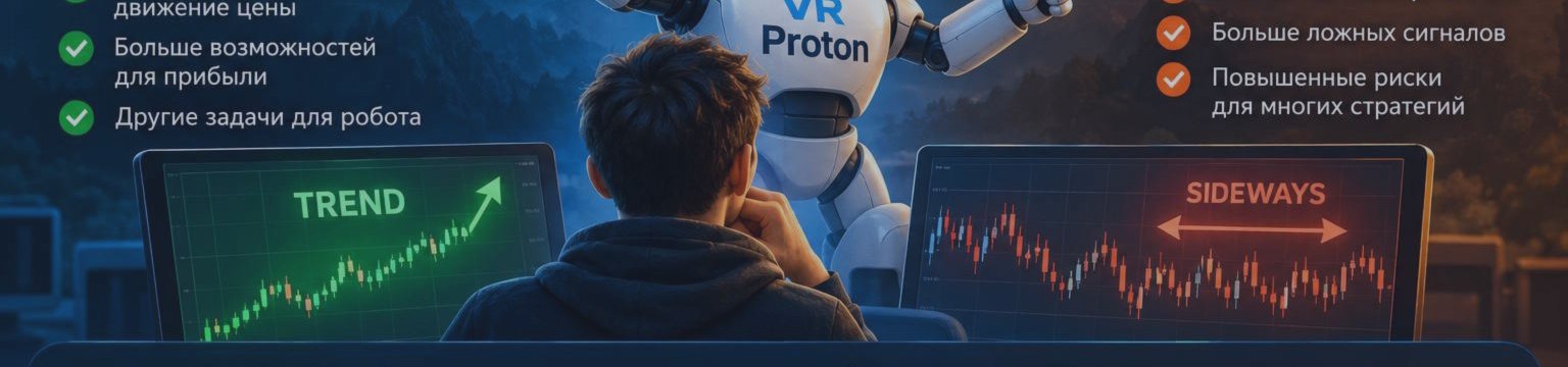 Почему торговый робот по-разному работает на тренде и во флэте?