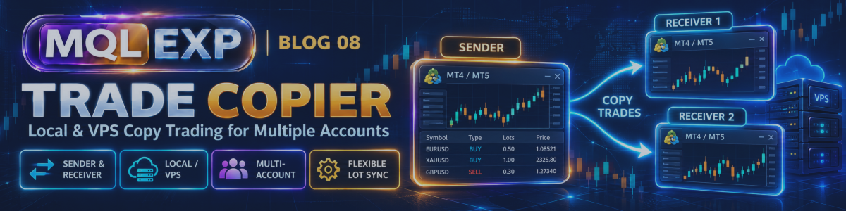 Multi Risk Manager Pro Trade Copier: Copy Trades Between MT5 Terminals, VPS and Remote Accounts